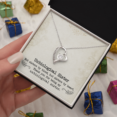 Unbiological Sister - Forever Love Necklace
